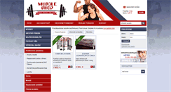 Desktop Screenshot of muscleshop.sk